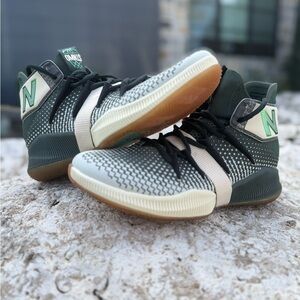 New Balance Green and White Men's Shoes